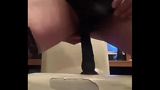 Slut Samantha Jewels fucking bbc dildo